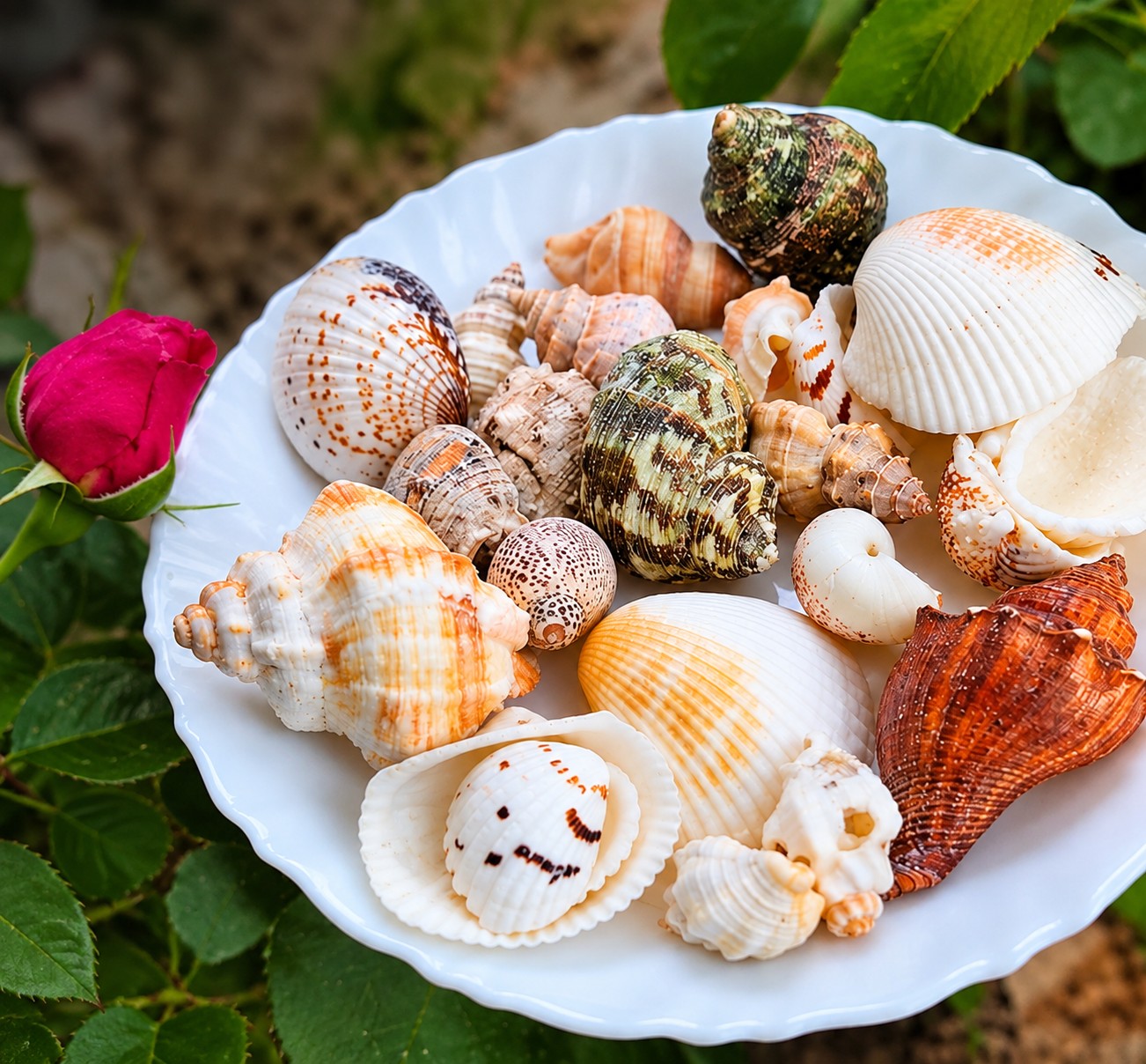 Large Mixed Shell Collection - Decorative Shells for Aquarium, Vase Filler & DIY Craft (200g Pack)